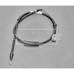 Handbrake Cable (mt) BORG & BECK BKB1254 OE Ref 6025105919