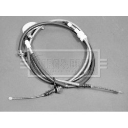 Handbrake Cable (mt) BORG & BECK BKB1269 OE Ref 6169520