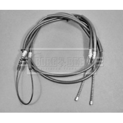 Handbrake Cable (mt) BORG & BECK BKB1334 OE Ref 7739156