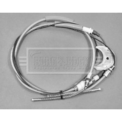 Handbrake Cable (mt) BORG & BECK BKB1345 OE Ref 6174451