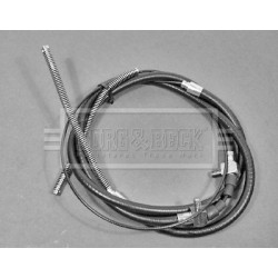 Handbrake Cable (mt) BORG & BECK BKB1359 OE Ref BAU4558