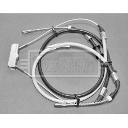 Handbrake Cable (mt) BORG & BECK BKB1393 OE Ref 522 640