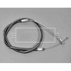 Handbrake Cable (mt) BORG & BECK BKB1508 OE Ref 251 609 701 B