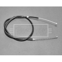 Handbrake Cable (mt) BORG & BECK BKB1537 OE Ref 7700732031