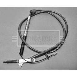 Handbrake Cable (mt) BORG & BECK BKB1545 OE Ref 68190313