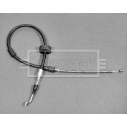 Handbrake Cable (mt) BORG & BECK BKB1606 OE Ref 701 609 701