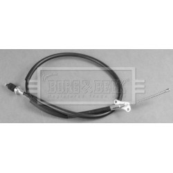 Handbrake Cable (mt) BORG & BECK BKB1743 OE Ref 8970181555