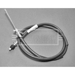 Handbrake Cable (mt) BORG & BECK BKB1744 OE Ref 522613