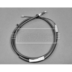 Handbrake Cable (mt) BORG & BECK BKB1876 OE Ref 4745.H8