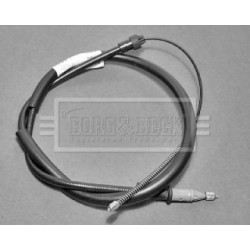 Handbrake Cable (mt) BORG & BECK BKB1905 OE Ref 7700311700