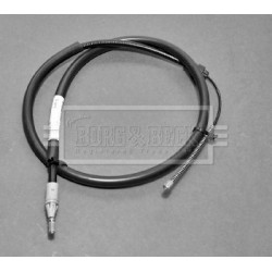 Handbrake Cable (mt) BORG & BECK BKB2019 OE Ref 7700424926
