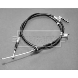 Handbrake Cable (mt) BORG & BECK BKB2074 OE Ref B25D44420C