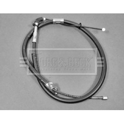 Handbrake Cable (mt) BORG & BECK BKB2239 OE Ref 4643044010