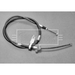 Handbrake Cable (mt) BORG & BECK BKB2256 OE Ref 4643026271