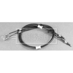 Handbrake Cable (mt) BORG & BECK BKB2268 OE Ref 9127787