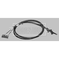 Handbrake Cable (mt) BORG & BECK BKB2317 OE Ref 1085063