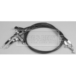 Handbrake Cable (mt) BORG & BECK BKB2318 OE Ref 1087208
