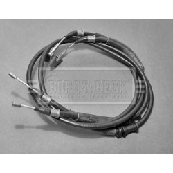 Handbrake Cable (mt) BORG & BECK BKB2338 OE Ref 522558