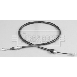 Handbrake Cable (mt) BORG & BECK BKB2346 OE Ref 7700311216