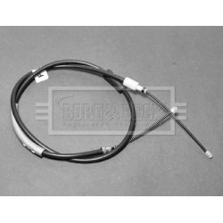 Handbrake Cable (mt) BORG & BECK BKB2358 OE Ref 9614574080