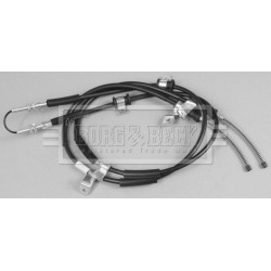 Handbrake Cable (mt) BORG & BECK BKB2399 OE Ref 96316682