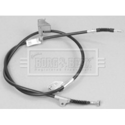 Handbrake Cable (mt) BORG & BECK BKB2417 OE Ref 365302F200