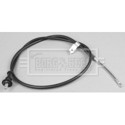 Handbrake Cable (mt) BORG & BECK BKB2451 OE Ref 96243462