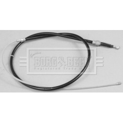 Handbrake Cable (mt) BORG & BECK BKB2460 OE Ref 1J0 609 721 AP
