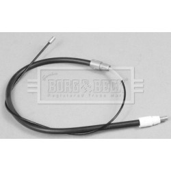 Handbrake Cable (mt) BORG & BECK BKB2468 OE Ref 1684201785