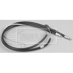 Handbrake Cable (mt) BORG & BECK BKB2475 OE Ref 1314983080