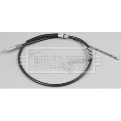 Handbrake Cable (mt) BORG & BECK BKB2510 OE Ref 4331041