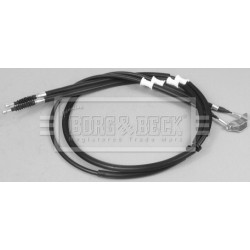 Handbrake Cable (mt) BORG & BECK BKB2587 OE Ref 522454