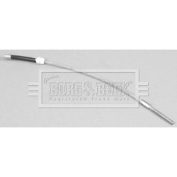 Handbrake Cable (mt) BORG & BECK BKB2589 OE Ref 9127187