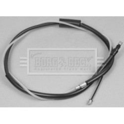 Handbrake Cable (mt) BORG & BECK BKB2617 OE Ref 8200247043