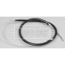 Handbrake Cable (mt) BORG & BECK BKB2735 OE Ref 1J0 609 721 J