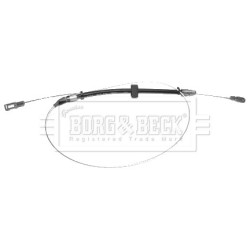 Handbrake Cable (mt) BORG & BECK BKB2784 OE Ref 9014202785