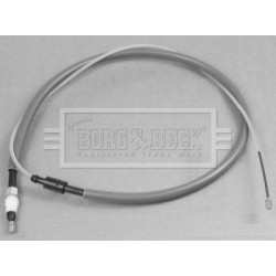 Handbrake Cable (mt) BORG & BECK BKB2966 OE Ref 9680317880