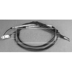 Handbrake Cable (mt) BORG & BECK BKB2981 OE Ref 13355089