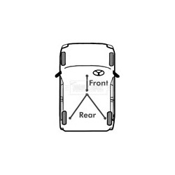 Handbrake Cable (mt) BORG & BECK BKB2981 OE Ref 13355089 BORG & BECK