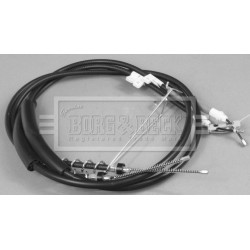 Handbrake Cable (mt) BORG & BECK BKB3044 OE Ref 1516244
