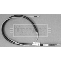 Handbrake Cable (mt) BORG & BECK BKB3100 OE Ref 3T0609721A