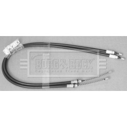Handbrake Cable (mt) BORG & BECK BKB3117 OE Ref 451 420 04 85