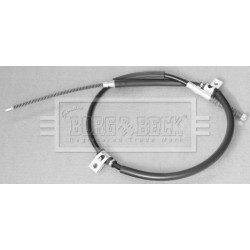 Handbrake Cable (mt) BORG & BECK BKB3145 OE Ref 59770-3A000