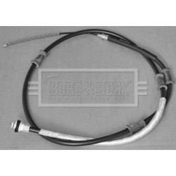 Handbrake Cable (mt) BORG & BECK BKB3154 OE Ref 51882836