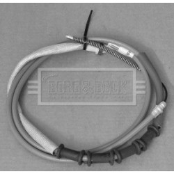 Handbrake Cable (mt) BORG & BECK BKB3156 OE Ref 51882837