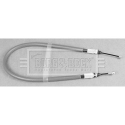 Handbrake Cable (mt) BORG & BECK BKB3162 OE Ref 4746.57