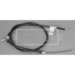 Handbrake Cable (mt) BORG & BECK BKB3167 OE Ref 6M342A604AB
