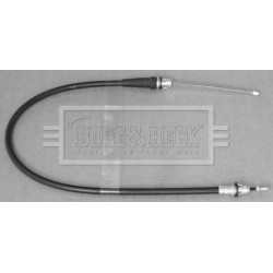 Handbrake Cable (mt) BORG & BECK BKB3182 OE Ref 52128073