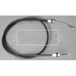 Handbrake Cable (mt) BORG & BECK BKB3213 OE Ref 8200855403