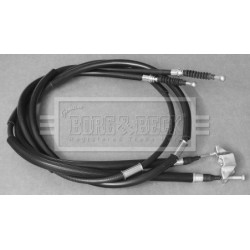 Handbrake Cable (mt) BORG & BECK BKB3257 OE Ref 13321652